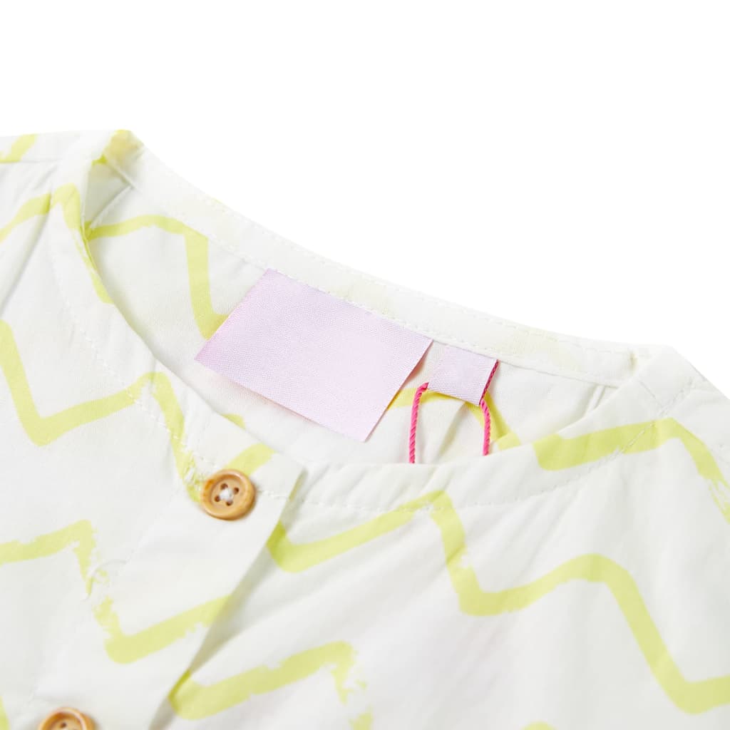 VidaXL Chemise enfant 140 écru