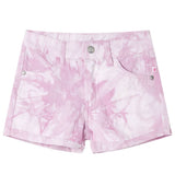 VidaXL Short enfant 116 rose