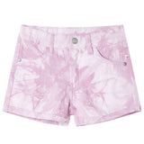 VidaXL Short enfant 128 rose