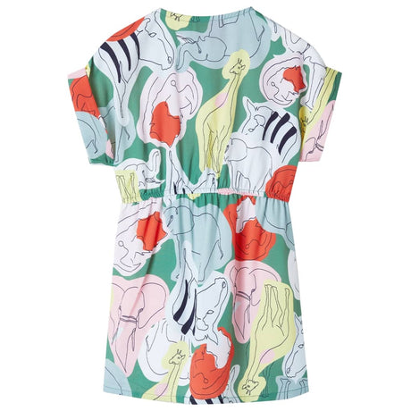 VidaXL Robe enfant 128 vert