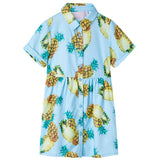 VidaXL Robe enfant 140 bleu