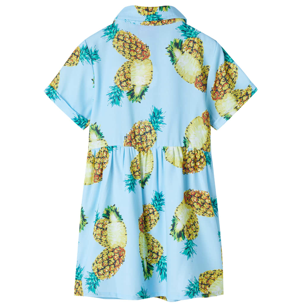 VidaXL Robe enfant 140 bleu