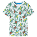 VidaXL Chemise enfant à manches courtes 140 multicolore