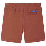 VidaXL Short enfant avec cordon de serrage 116 marron