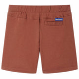VidaXL Short enfant avec cordon de serrage 128 marron