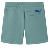 VidaXL short enfant avec cordon de serrage 92 oudpetrol