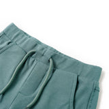 VidaXL short enfant avec cordon de serrage 92 oudpetrol