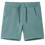 VidaXL Short enfant avec cordon de serrage 104 vieux pétrole