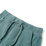 VidaXL Short enfant avec cordon de serrage 116 oudpetrol