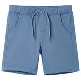 VidaXL Short enfant avec cordon de serrage 92 bleu foncé