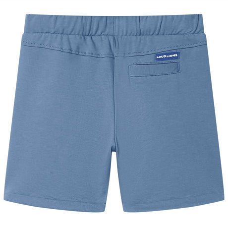 VidaXL Short enfant avec cordon de serrage 92 bleu foncé