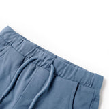 VidaXL Short enfant avec cordon de serrage 104 bleu foncé