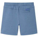 VidaXL Short enfant avec cordon de serrage 116 bleu foncé