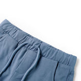 VidaXL Short enfant avec cordon de serrage 128 bleu foncé