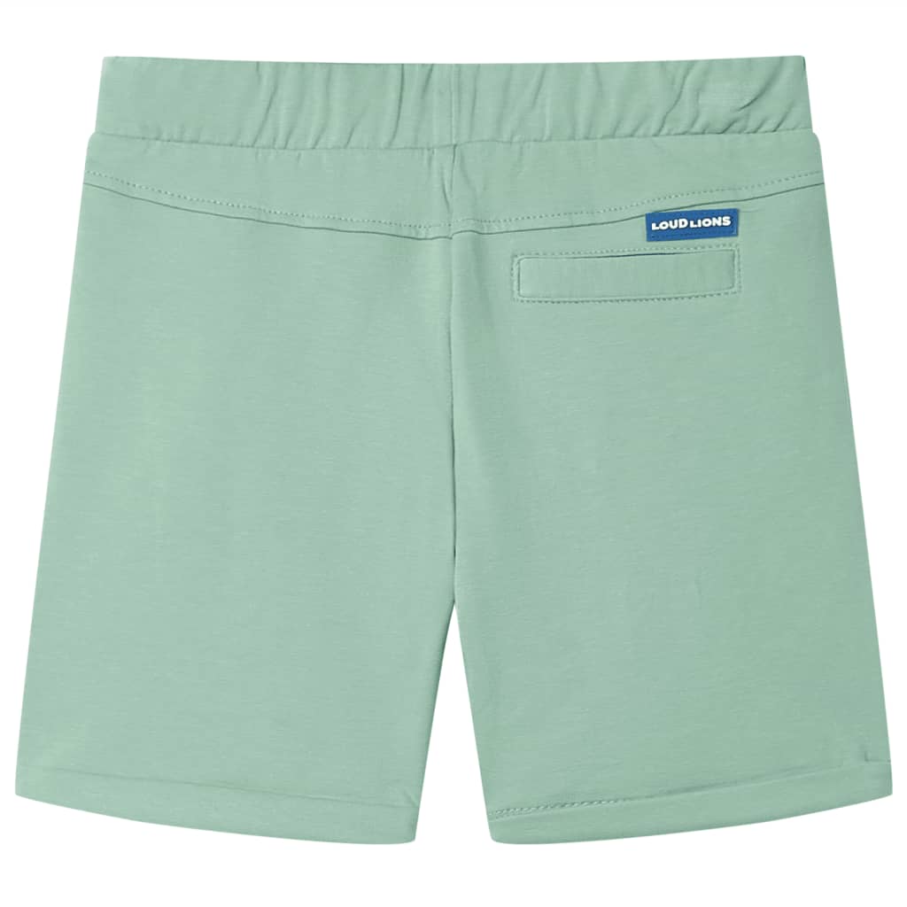 VidaXL Short enfant avec cordon de serrage 92 kaki clair