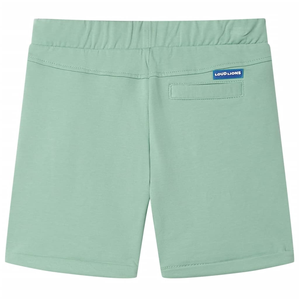 VidaXL Short enfant avec cordon de serrage 104 kaki clair
