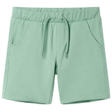 VidaXL short enfant avec cordon de serrage 116 kaki clair
