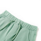 VidaXL short enfant avec cordon de serrage 116 kaki clair