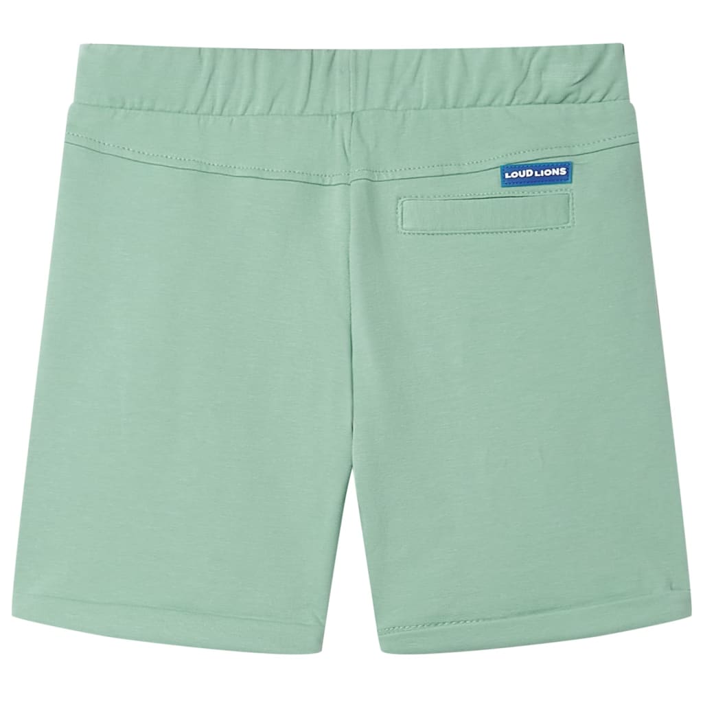 VidaXL short enfant avec cordon de serrage 128 kaki clair