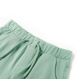 VidaXL short enfant avec cordon de serrage 128 kaki clair