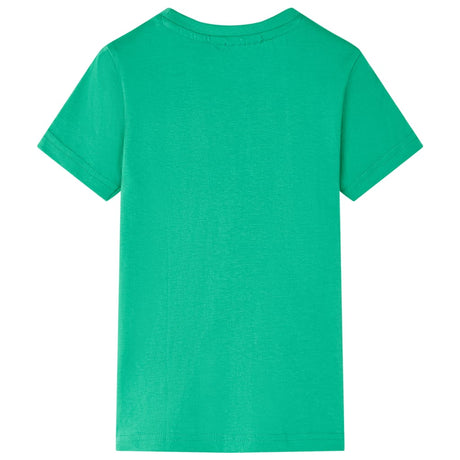 VidaXL Chemise enfant 128 vert