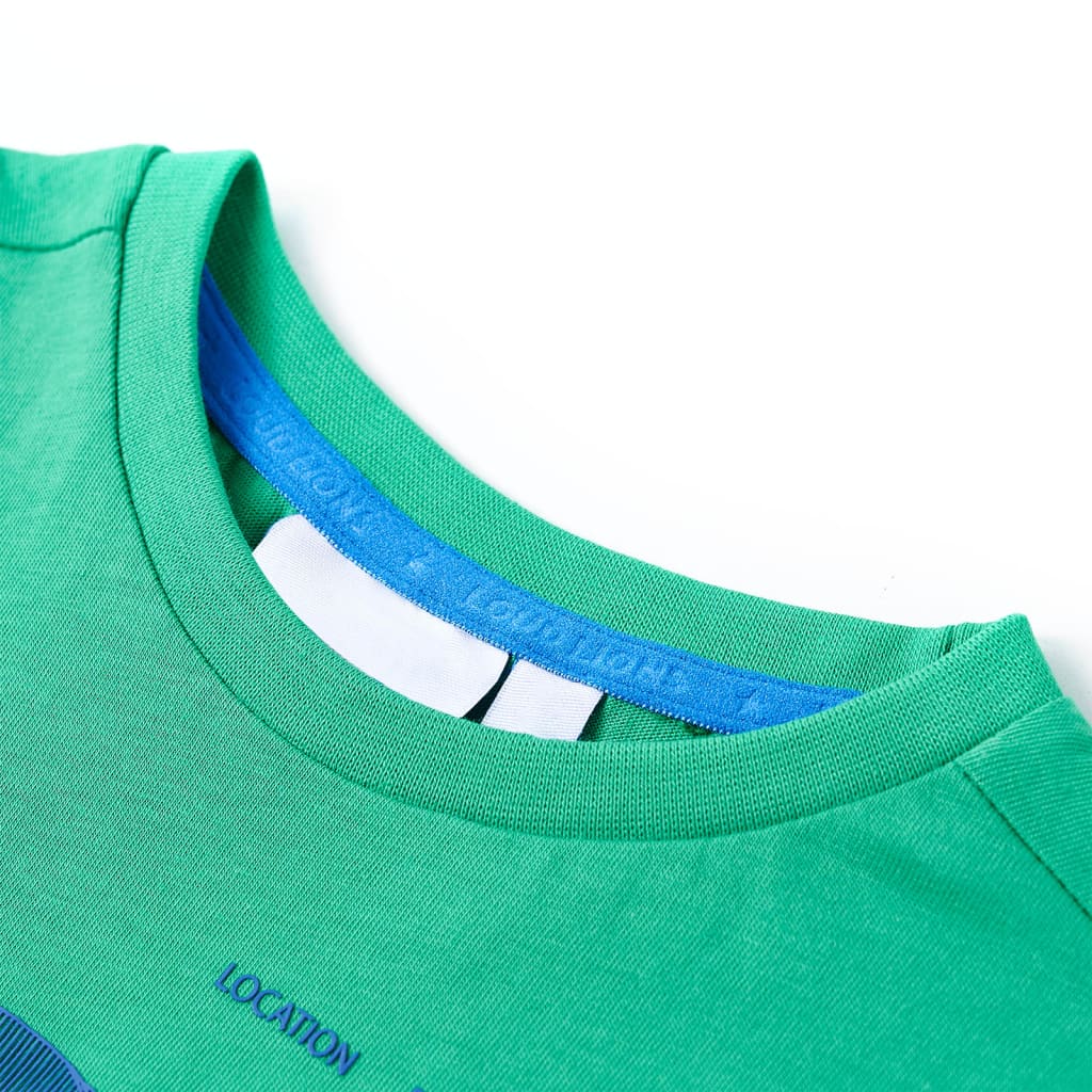 VidaXL Chemise enfant 140 vert