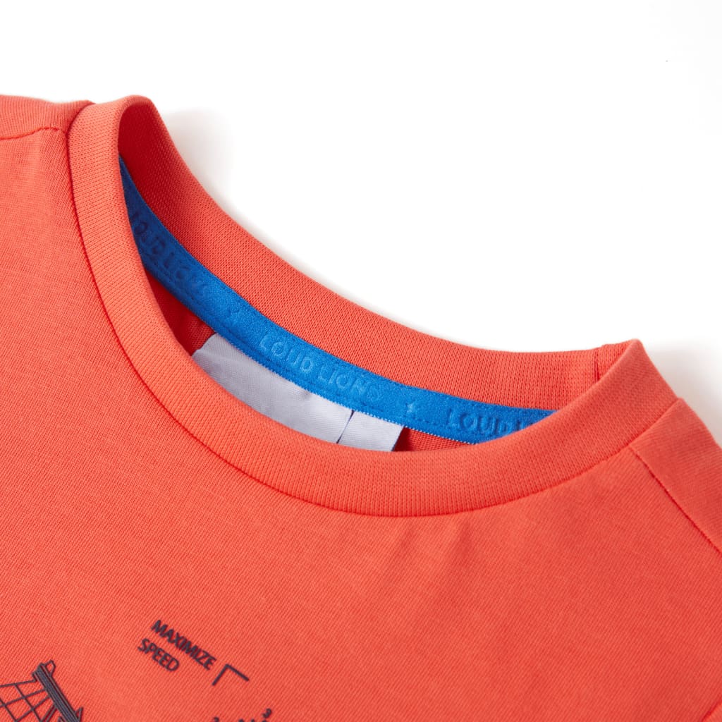 VidaXL Chemise enfant 92 rouge clair