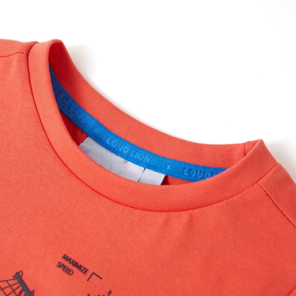 VidaXL Chemise enfant 104 rouge clair