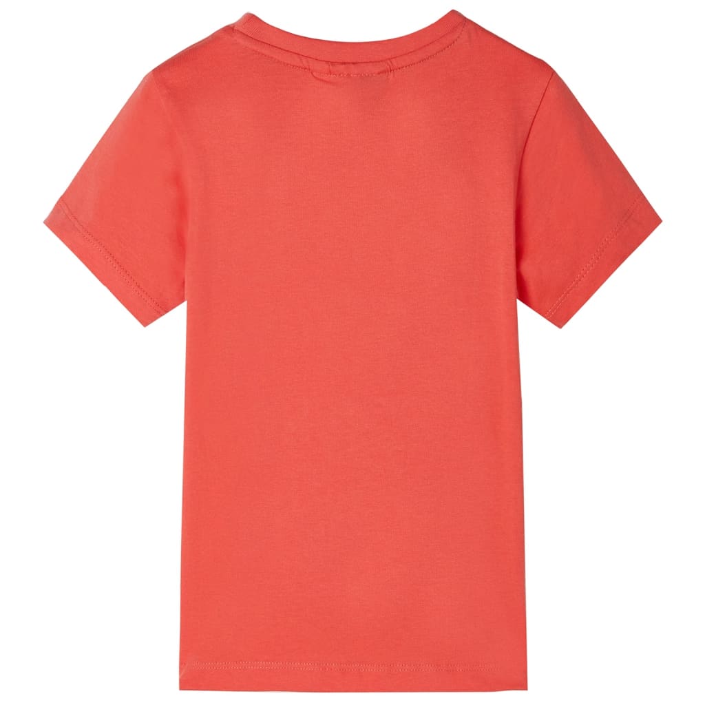 VidaXL Chemise enfant 140 rouge clair