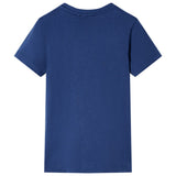 VidaXL Chemise enfant 92 bleu foncé