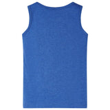 VidaXL Haut enfant 140 bleu mixte