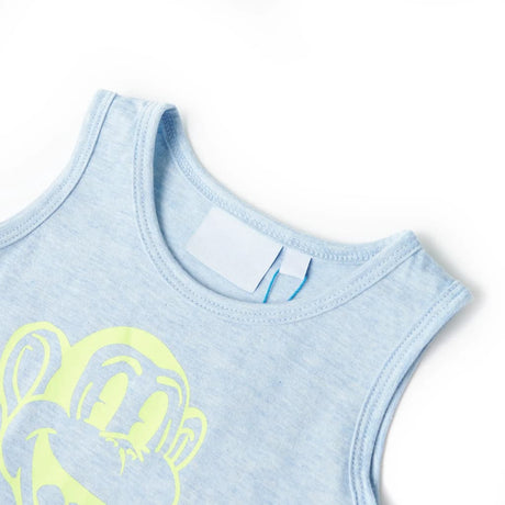 VidaXL Haut enfant 104 bleu doux mélangé
