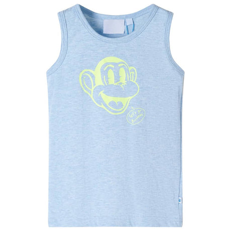 VidaXL Haut enfant 116 bleu doux mélangé