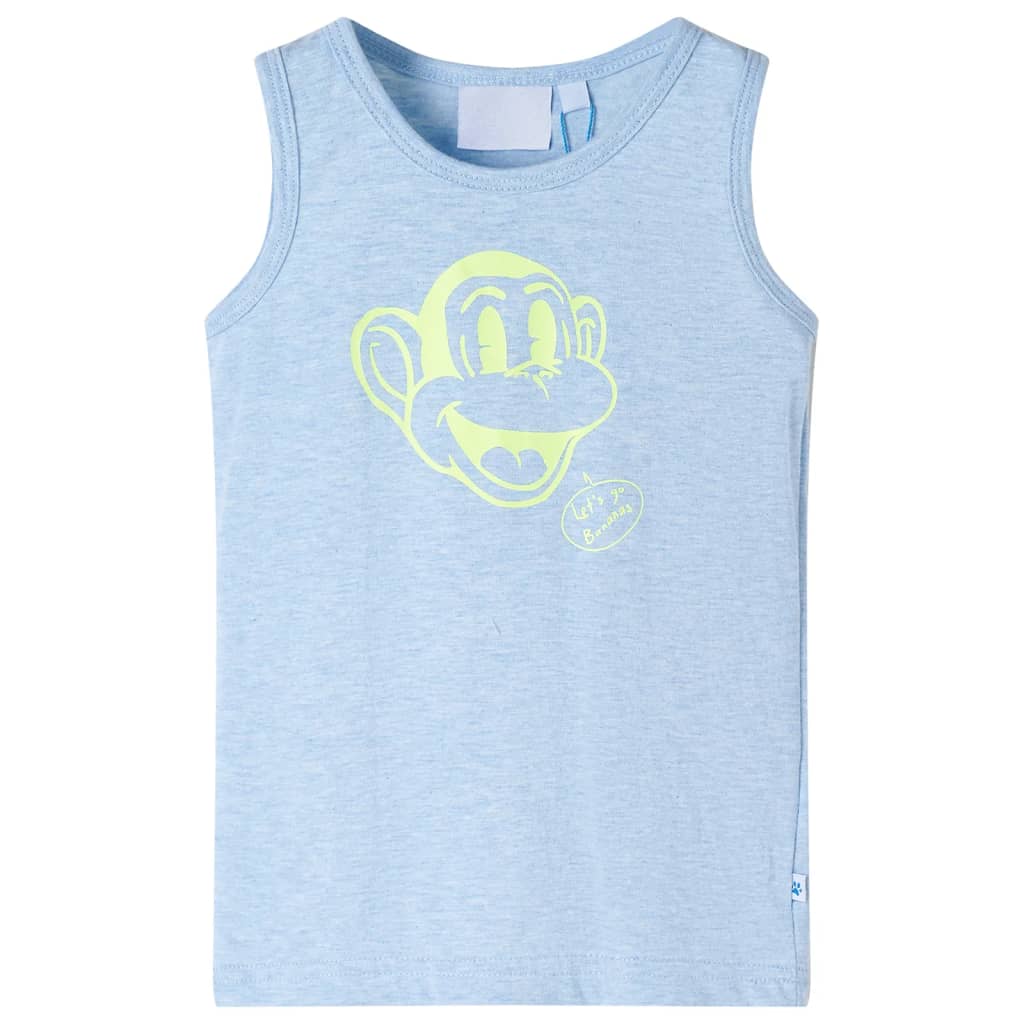 VidaXL Haut enfant 140 mixte bleu doux