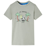 VidaXL Chemise enfant 128 kaki clair