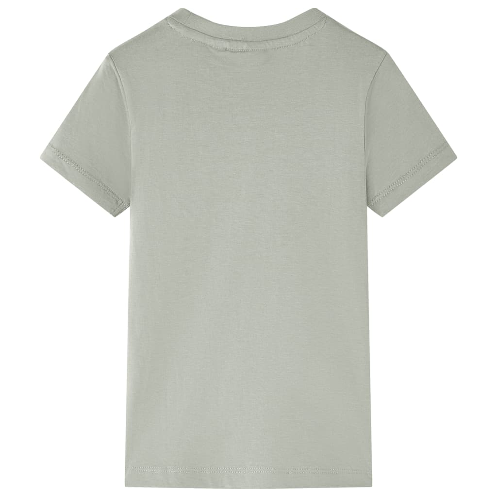 VidaXL Chemise enfant 128 kaki clair