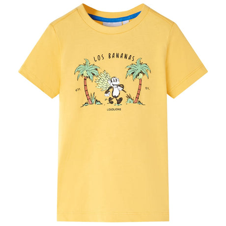 VidaXL Chemise enfant 92 ocre clair