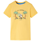 VidaXL Chemise enfant 116 ocre clair