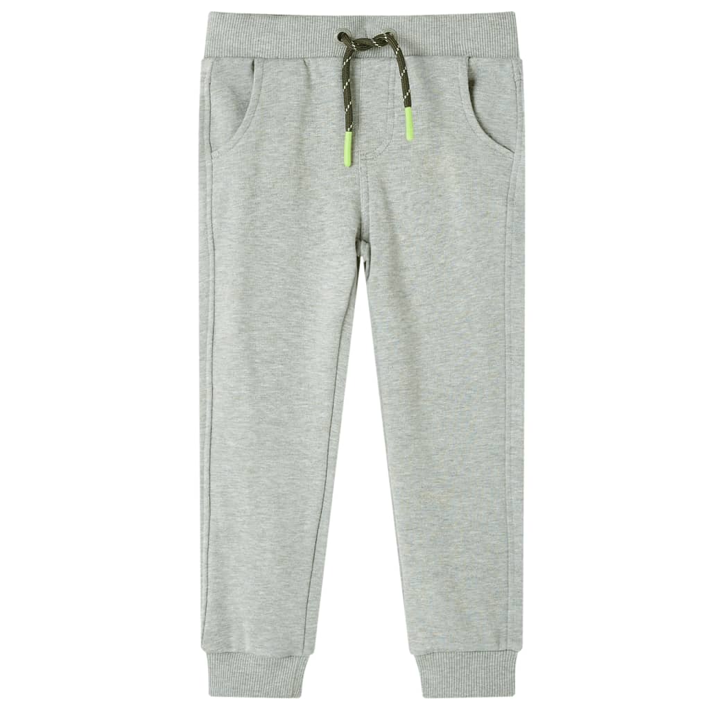 VidaXL Pantalon de survêtement enfant 140 kaki clair