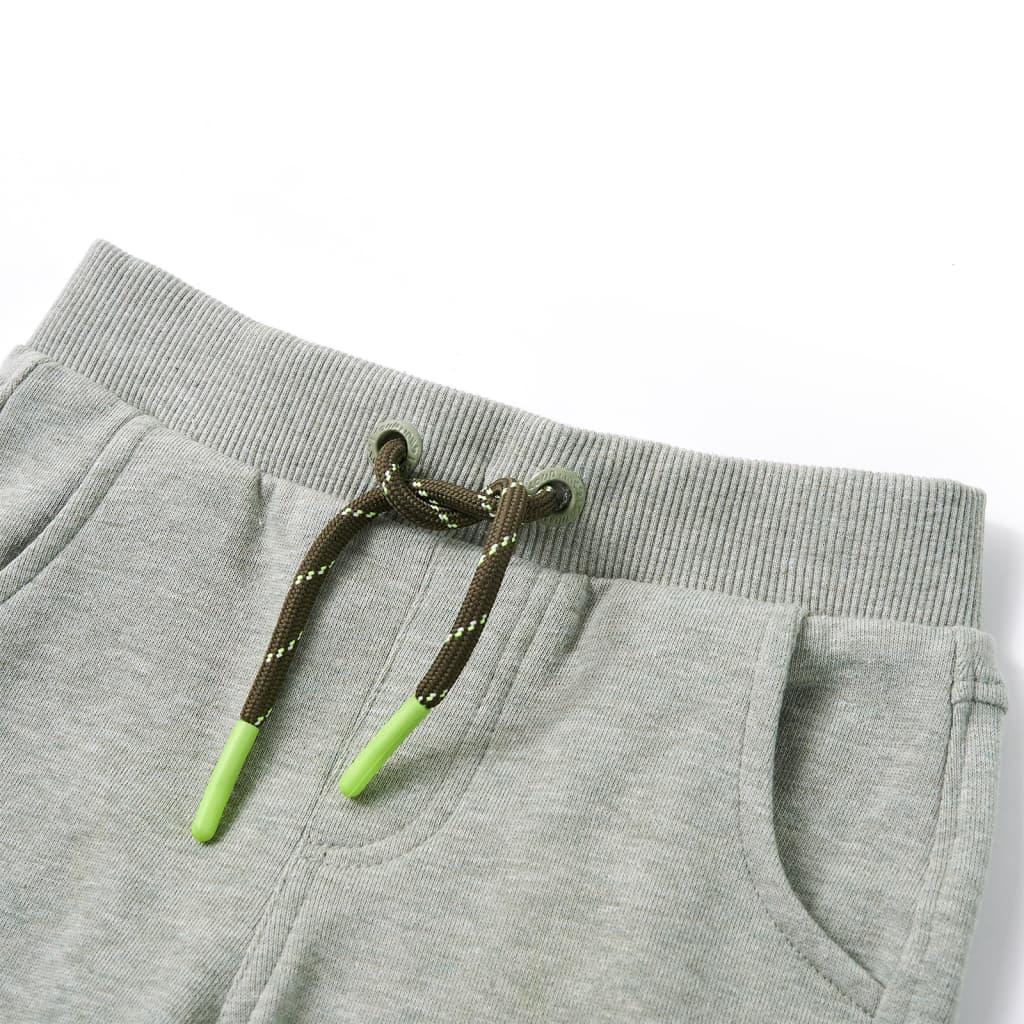 VidaXL Pantalon de survêtement enfant 140 kaki clair