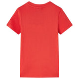 VidaXL Chemise enfant 128 rouge