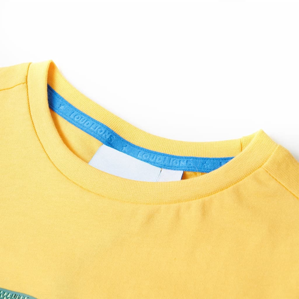 VidaXL Chemise enfant 104 ocre clair
