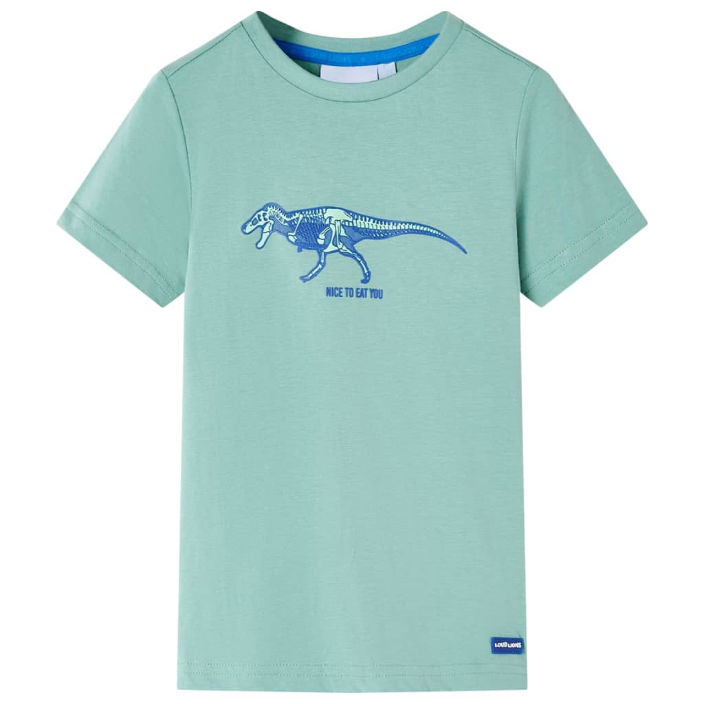 VidaXL Chemise enfant 128 kaki clair