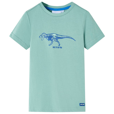 VidaXL Chemise enfant 140 kaki clair