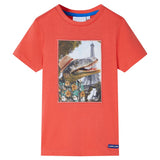 VidaXL Chemise enfant 116 rouge clair