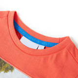 VidaXL Chemise enfant 116 rouge clair