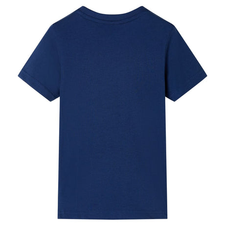 VidaXL Chemise enfant 116 bleu foncé