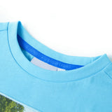 VidaXL Chemise enfant 92 bleu mer