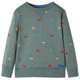 VidaXL Pull enfant 92 kaki