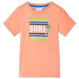 VidaXL Chemise enfant 116 orange fluo